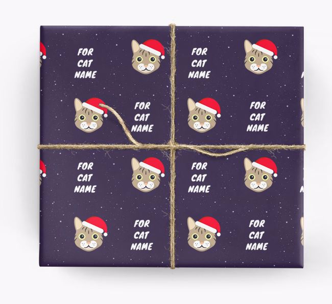 'Christmas Wrapping Paper' - Personalised Wrapping Paper for Your {breedFullName}